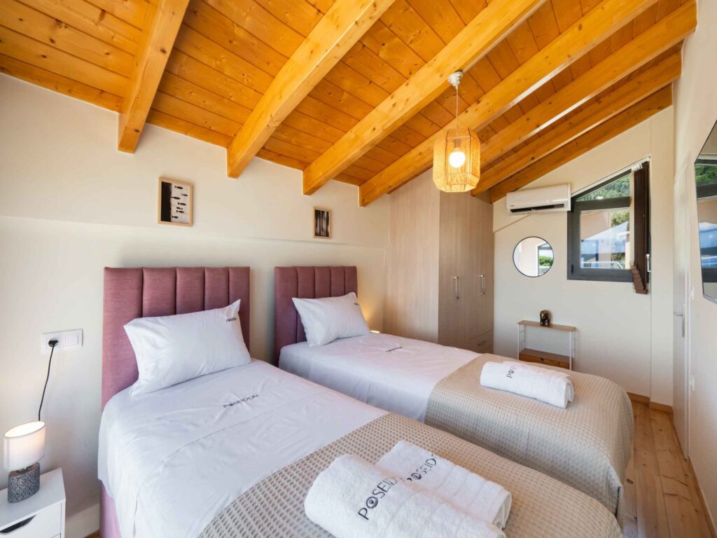 Twin Bedroom at Poseidon Maisonette